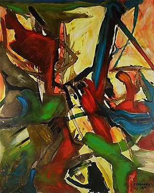 Sample artwork by Christian Chenard (1918 - 2002), known for painting - View similar artists and auction records