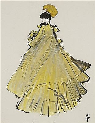 Sample artwork by Leon Benigni (1892 - 1948), known for fashion illustration, drawing, lithography - View similar artists and auction records