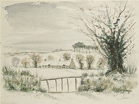 Neige en Bretagne