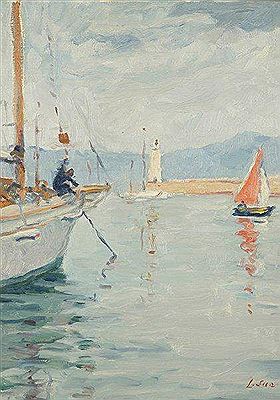 Proue d'un Yacht à Saint-Tropez, 1960