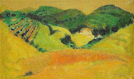 Sample artwork by Roger Clamagirand (1920 - 1979), known for painting - View similar artists and auction records
