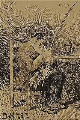 Préparation de Souccoth, le Loulav, 1882