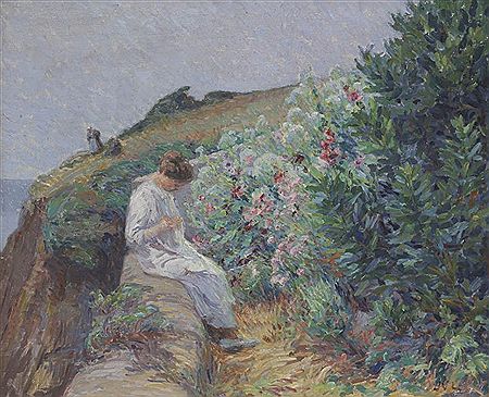 Jeune femme à Douélan