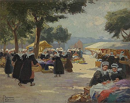 Marché en Bretagne
