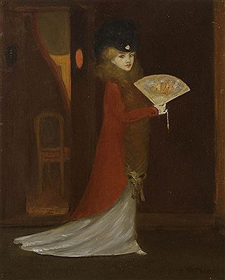 Femme au renard et à l'éventail, 1901 by Georges Alfred Bottini - Auction record, sale price, and art valuation. Compare with similar artists and explore comparable artworks.