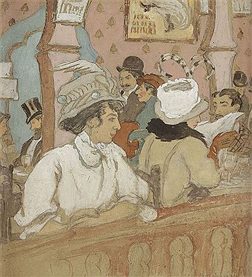 Sample artwork by Maude Squire (1873 - 1955), known for illustration, genre and landscape painting - View similar artists and auction records