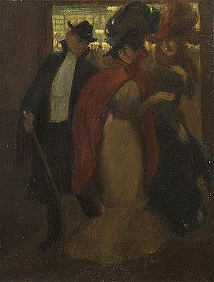 Sortie de bar, 1904