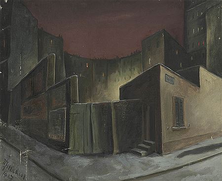 Coin de rue, 1927