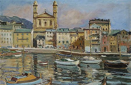 Corse, Bastia, le Vieux port by Marc Bardon - Auction record, sale price, and art valuation. Compare with similar artists and explore comparable artworks.