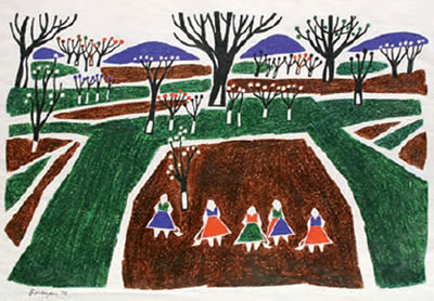 Sample artwork by Evgeni Bosjatzki (1929 - 2009), known for painting - View similar artists and auction records