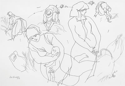 A Drawing by Evgeni Bosjatzki - Auction record, sale price, and art valuation. Compare with similar artists and explore comparable artworks.