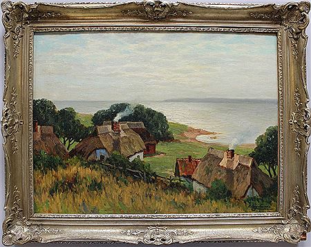 "Bauernhof auf Rügen" by Ernst Julius Engelmann - Auction record, sale price, and art valuation. Compare with similar artists and explore comparable artworks.
