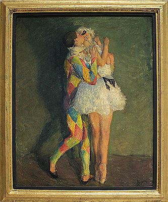"Harlekin und Kolumbine"