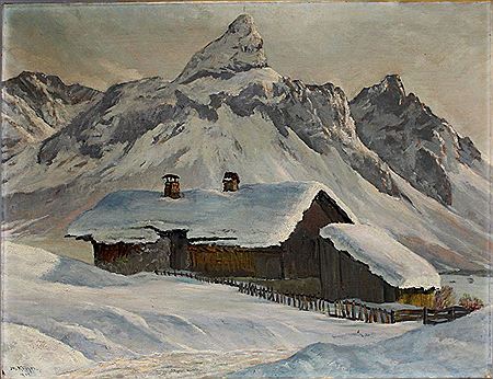 Bauernhaus mit Sonnenspitze Ehrwald Tirol