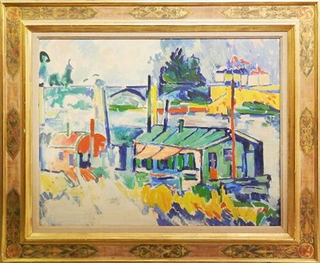 Le Pont de Chatou (homage to Derain)