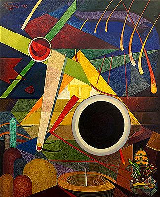 Untitled abstract composition