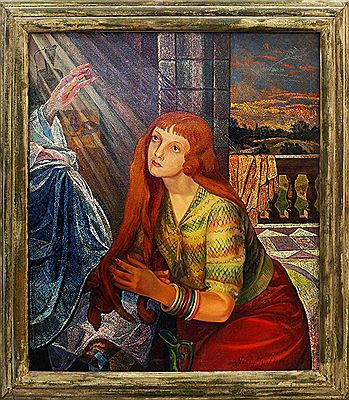 Portrait of a penitent woman