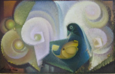 "Fish and Bird" by Norbert Lenz - Auction record, sale price, and art valuation. Compare with similar artists and explore comparable artworks.