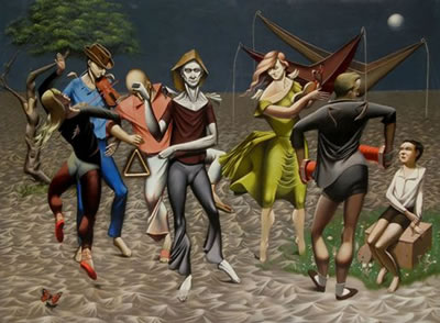 Invitation to Immortality by Leonard Everett Fisher - Auction record, sale price, and art valuation. Compare with similar artists and explore comparable artworks.