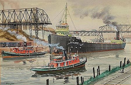 The Peter White by Kinley Shogren - Auction record, sale price, and art valuation. Compare with similar artists and explore comparable artworks.