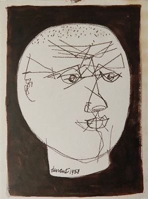 Portrait of Roy Turner Durrant: Self-portrait