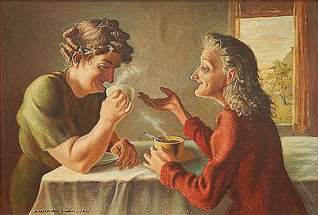 "'Party-Line Gossips'"