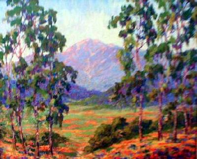 Luminescent Mountain View