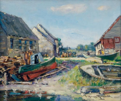 FISH HOUSES, GRAND MANAN