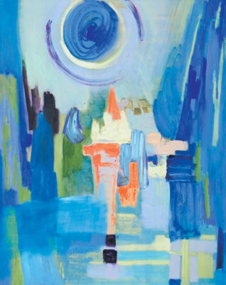 COMPOSITION IN BLUE