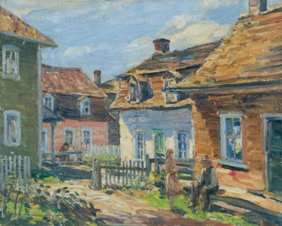 COUNTRY SCENE, CHARLEVOIX
