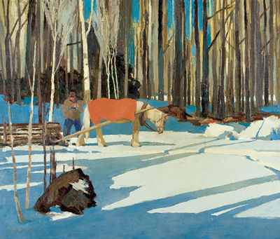 THE WOOD CUTTER