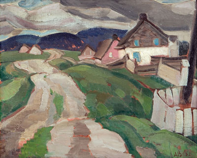 Sample artwork by Andre Charles Bieler (1896 - 1989), known for easel and mural painting, teaching, sculpture, printmaking - View similar artists and auction records