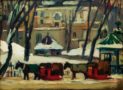 MCGILL CAB STAND, MONTREAL