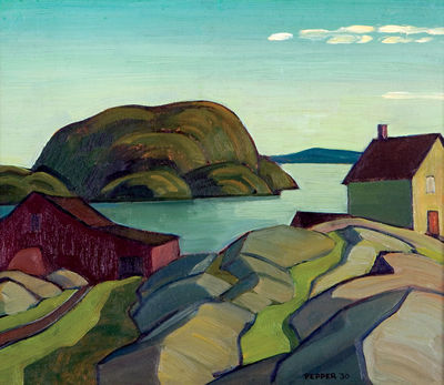 THE FISH-HOUSE, LAKE SUPERIOR by George Douglas Pepper - Auction record, sale price, and art valuation. Compare with similar artists and explore comparable artworks.