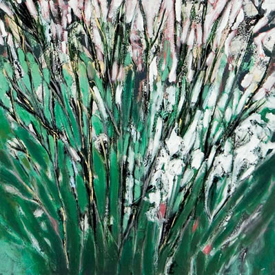 UNTITLED FLORAL ABSTRACT by Nihan Basak - Auction record, sale price, and art valuation. Compare with similar artists and explore comparable artworks.