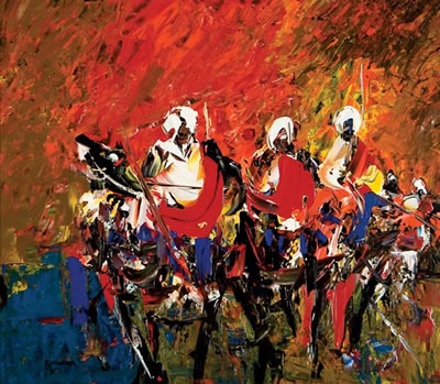 EL SHARKAM by John H Kinnear - Auction record, sale price, and art valuation. Compare with similar artists and explore comparable artworks.