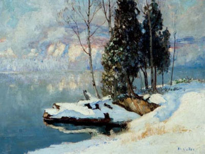 COMMANDANT'S POINT, LAC TREMBLANT by Maurice Galbraith Cullen - Auction record, sale price, and art valuation. Compare with similar artists and explore comparable artworks.