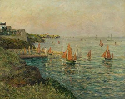 LA RADE DE PALAIS, BELLE ISLE EN MER by Maxime Camille Louis Maufra - Auction record, sale price, and art valuation. Compare with similar artists and explore comparable artworks.