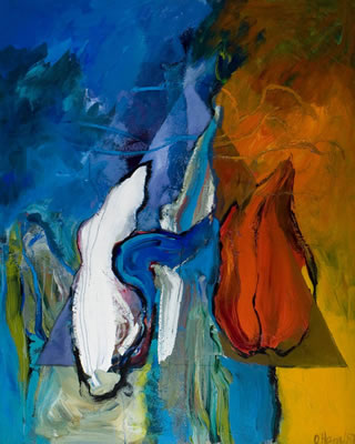 WITH FIRE by Pat (Patricia) O'Hara - Auction record, sale price, and art valuation. Compare with similar artists and explore comparable artworks.