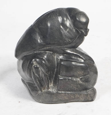 Sample artwork by Jimmy Inaruli Arnamissak (1946 - 2003), known for sculpture - View similar artists and auction records