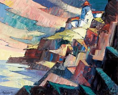 Sample artwork by Frederick Steiger (1899 - 1990), known for landscape painting - View similar artists and auction records