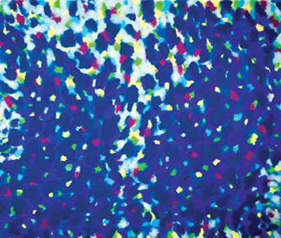 Sample artwork by Gershon Iskowitz (1921 - 1988), known for expressionist landscape and non objective painting, graphics - View similar artists and auction records