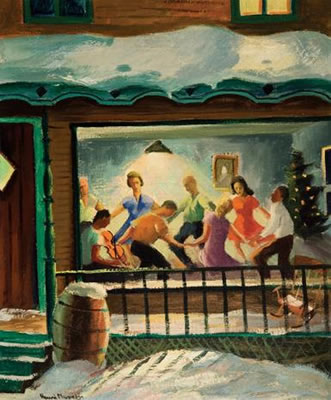 A CHRISTMAS DANCE by Henri Leopold Masson - Auction record, sale price, and art valuation. Compare with similar artists and explore comparable artworks.