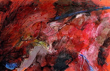 Sample artwork by Robert Markle (1936 - 1990), known for abstract female figure painting, teaching, writing - View similar artists and auction records