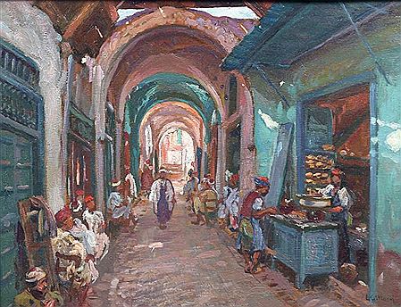 Rue de la Médina à Tunis