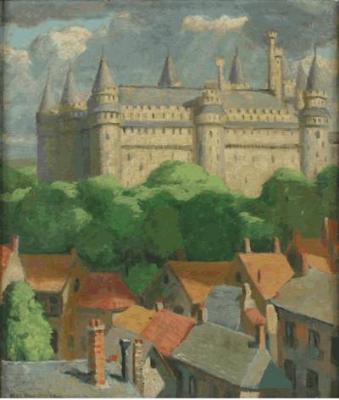 Chateau Pierrefonds, France by Ralph Spann Craig - Auction record, sale price, and art valuation. Compare with similar artists and explore comparable artworks.