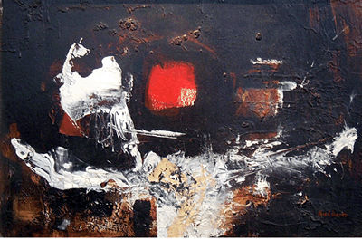 Sample artwork by Charles E Barnes (1915 - 2005), known for landscape paintings, art education - View similar artists and auction records