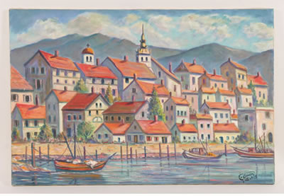 Greek Costal Town