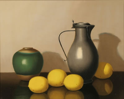 Still life with lemons