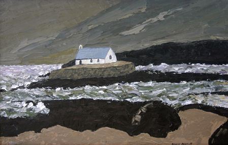 St Cwyfan's Church (The Church in the sea, near Aberffraw, Anglesey)